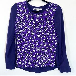 Diane Von Furstenburg Louisa Silk Top 2